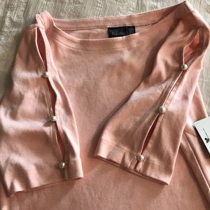 Ladies Rafaella Peach Tee